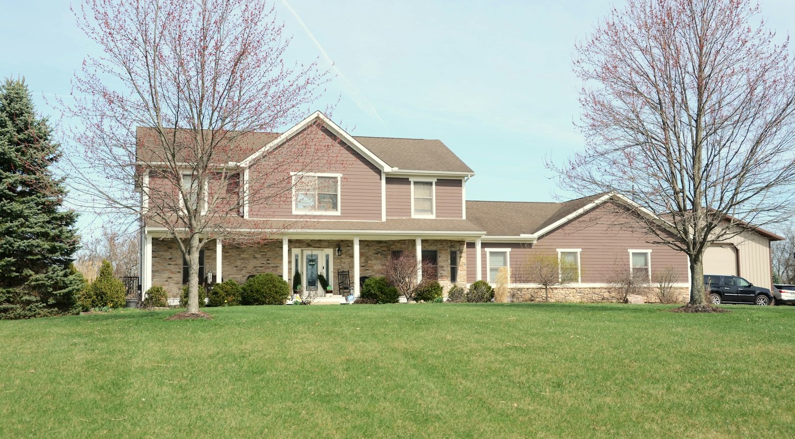 A welcoming home with a front porch